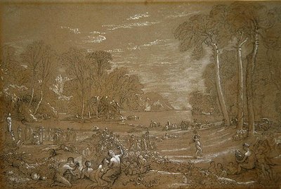 Studie für das Goldene Zeitalter von Francis Danby