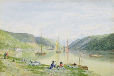Die Avon-Schlucht von unterhalb der Meereswände von Francis Danby