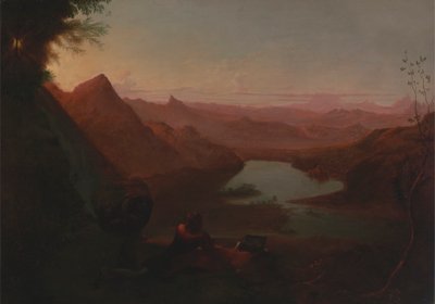 Die Ferien des Malers [1844, Royal Academy of Arts, London, Ausstellungskatalog] von Francis Danby