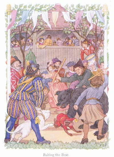 Den Bären reizen von Francis Donkin Bedford