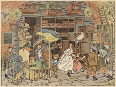 Bedfords Buch der Geschäfte: Vogelliebhaber von Francis Donkin Bedford
