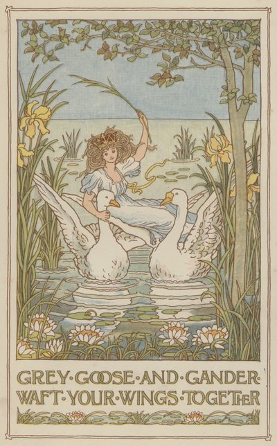 Graue Gans und Ganter, schwingt eure Flügel zusammen von Francis Donkin Bedford