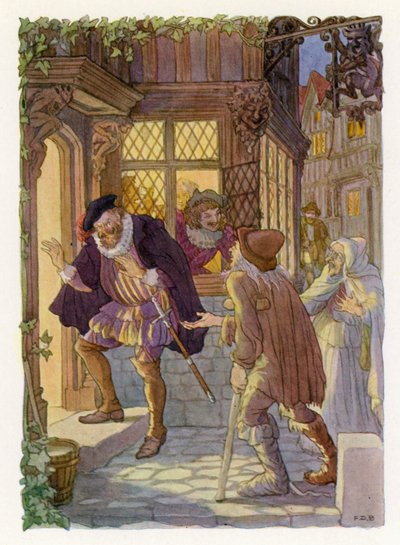 Fröhliches England: Bedlam Bettler von Francis Donkin Bedford