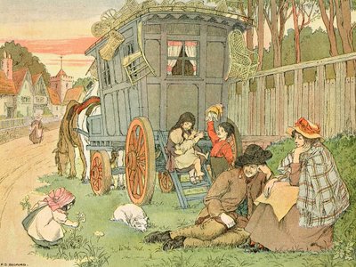Der Zigeunerwagen, aus 