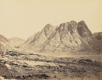 Berg Horeb, Sinai von Francis Frith