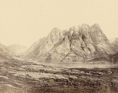 Berg Horeb, Sinai von Francis Frith