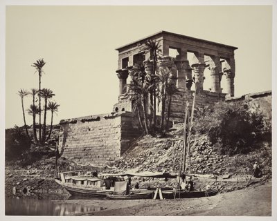 Der Hypäthrale Tempel, Philae von Francis Frith