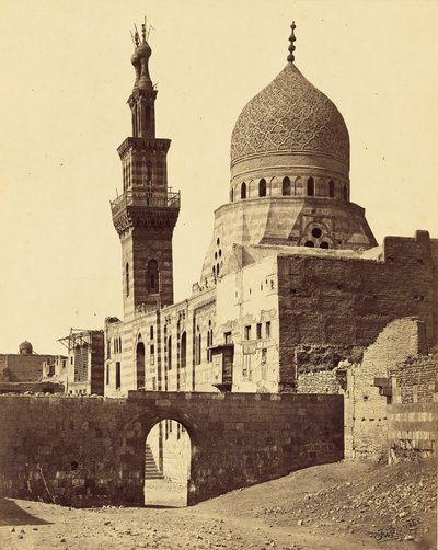 Die Moschee des Emirs Akhoor, Kairo von Francis Frith