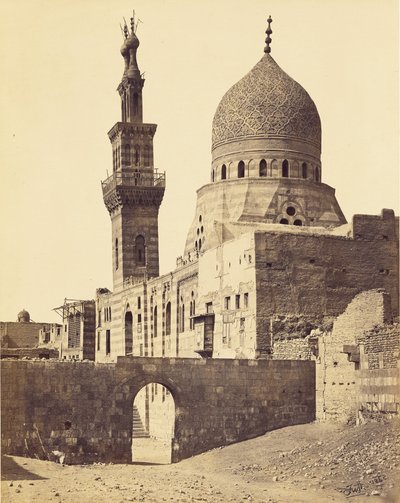 Die Moschee des Emeer Akhoor, Kairo von Francis Frith
