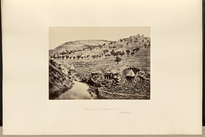 Das Tal Josaphat, Jerusalem von Francis Frith