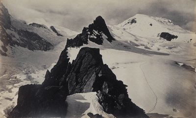 Blick vom Mont Blanc von Francis Frith