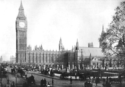 Der Gesprächsladen in Westminster, 1909 von Frith and Co