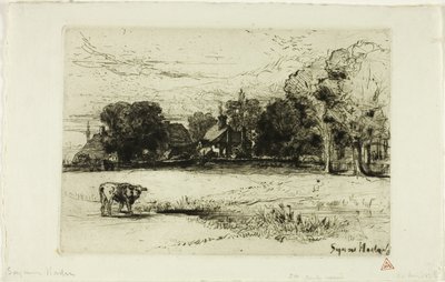 Horsleys Cottages von Francis Seymour Haden