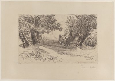 Der Spaziergang der Liebenden, Nr. I, 1864 von Francis Seymour Haden