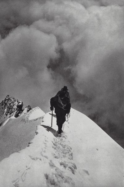 Die Alpen: Überquerung des Breithorns von Francis Sydney Smythe