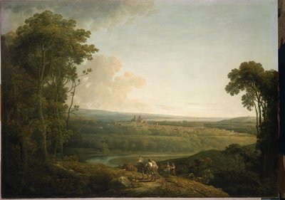 Exeter von Exwick aus von Francis Towne