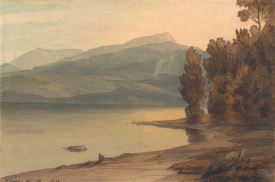 Windermere bei Sonnenuntergang von Francis Towne