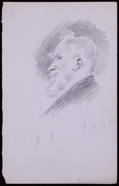 Porträt von George Bernard Shaw von Francis Wilfred Lawson