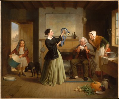 Der neue Hut von Francis William Edmonds