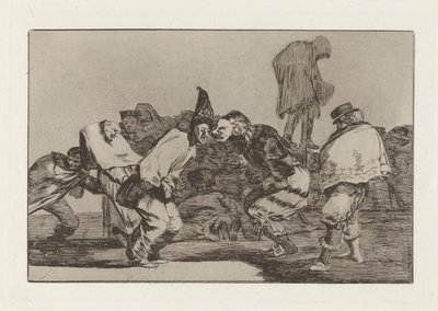 Disparate de carnabal, aus der Serie Los disparates von Francisco de Goya