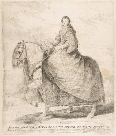 Isabel von Bourbon, Königin von Spanien und Frau von Philipp IV, 1778 von Francisco de Goya