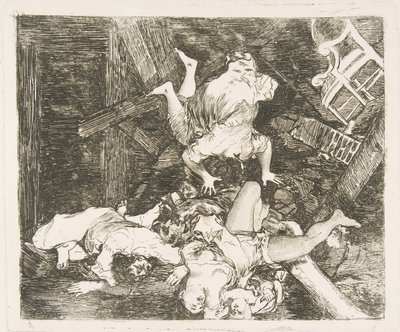 Platte 30 aus Die Schrecken des Krieges: Verwüstungen des Krieges von Francisco de Goya