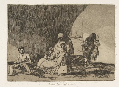 Tafel 57 aus Die Schrecken des Krieges, 1811-12 veröffentlicht 1863 von Francisco de Goya
