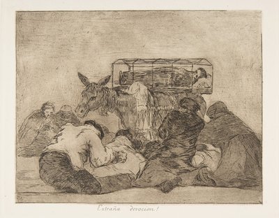 Tafel 66 aus Die Schrecken des Krieges..., nach 1814-15 veröffentlicht 1863 von Francisco de Goya