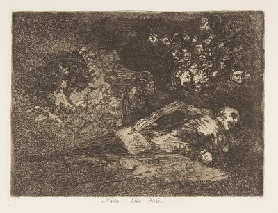 Tafel 69 aus Die Schrecken des Krieges: Nicht..., 1810-20, veröffentlicht 1863 von Francisco de Goya
