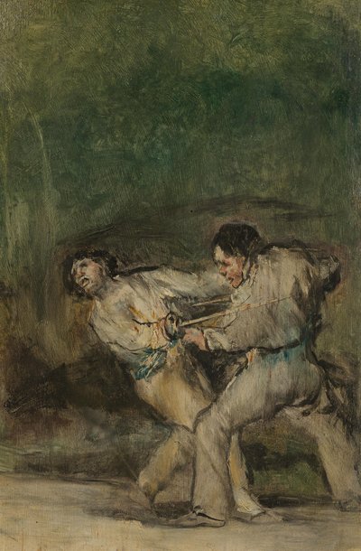 Der Zweikampf von Francisco Jose de Goya y Lucientes