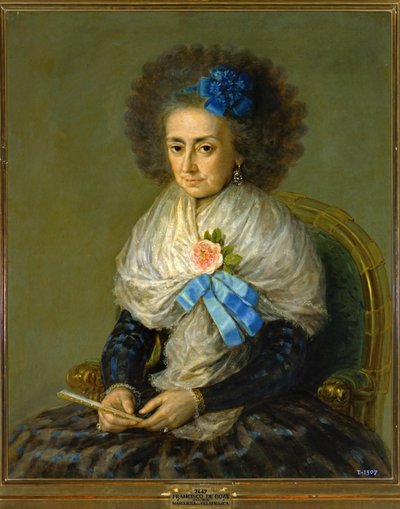 Doña Maria Antonia Gonzaga, Marquesa de Villafranca von Francisco Jose de Goya y Lucientes