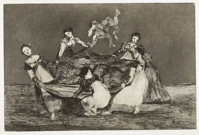 Proverbien. Weibliches Rätsel von Francisco Jose de Goya y Lucientes