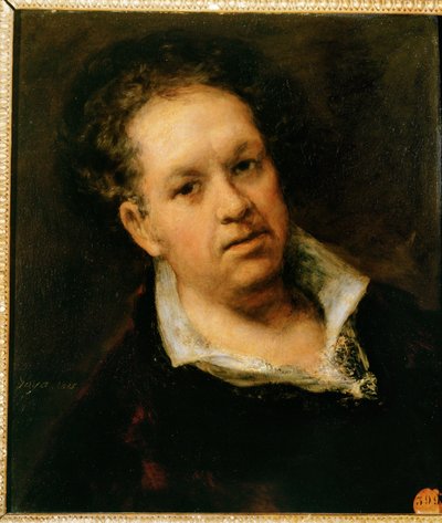 Selbstporträt von Francisco Jose de Goya y Lucientes
