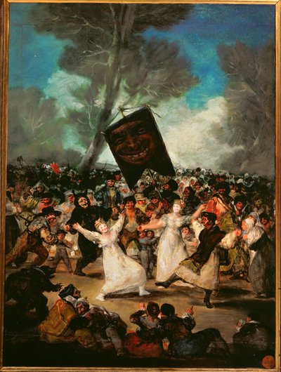 Das Begräbnis der Sardine von Francisco Jose de Goya y Lucientes