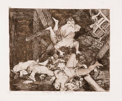 Die Schrecken des Krieges: Kriegsschäden von Francisco de Goya