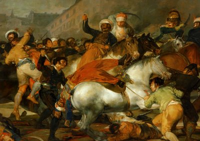 Der zweite Mai 1808 in Madrid: der Angriff von Francisco Jose de Goya y Lucientes