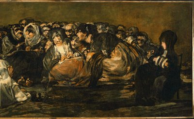 Hexensabbat von Francisco Jose de Goya y Lucientes