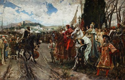 Die Kapitulation von Granada von Francisco Pradilla y Ortiz