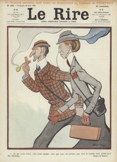 Illustration für Le Rire von Francisco Sancha y Lengo