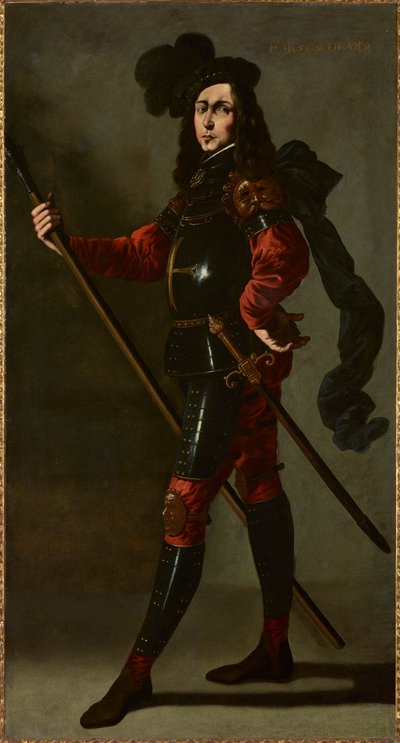 El Infante P. Bustos de Lara von Francisco de Zurbaran