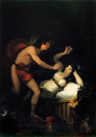 Allegorie der Liebe: Amor und Psyche von Francisco de Goya