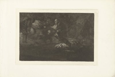 Begräbnis Dummheit (Los Disparates) von Francisco de Goya