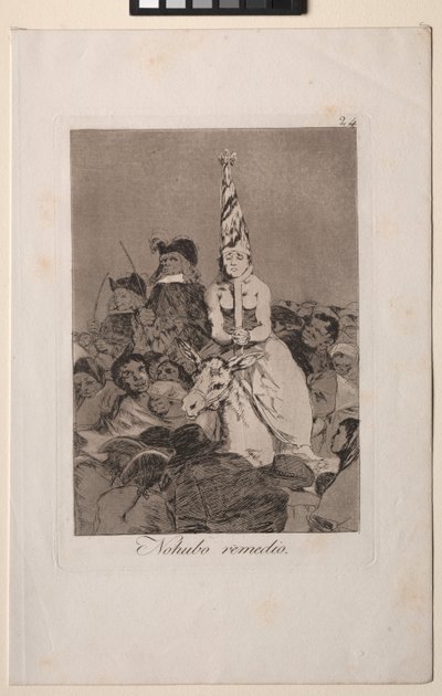 Caprichos: Nichts konnte dagegen getan werden von Francisco de Goya