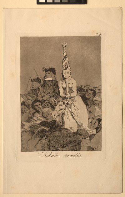 Caprichos: Nichts konnte dagegen getan werden von Francisco de Goya