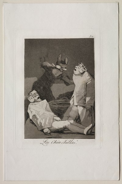Caprichos: Die Chinchillas von Francisco de Goya