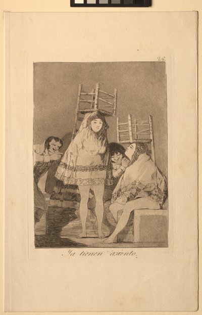 Caprichos: Sie haben bereits einen Platz von Francisco de Goya