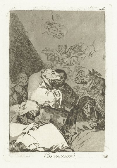 Korrektur von Francisco de Goya
