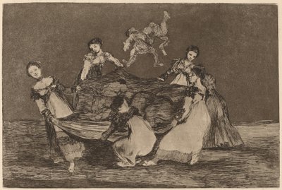 Weiblicher Unsinn von Francisco de Goya