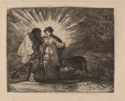 Esto es lo verdadero von Francisco de Goya