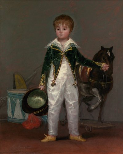 José Costa y Bonells (gestorben 1870), genannt Pepito, ca. 1810 von Francisco de Goya